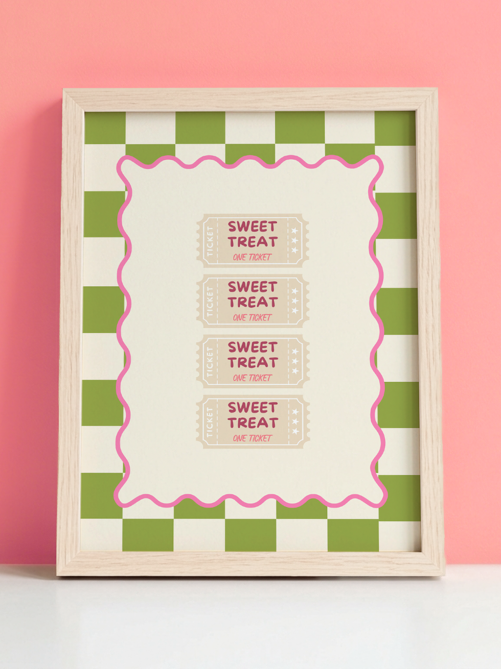 Sweet Treat Ticket Print