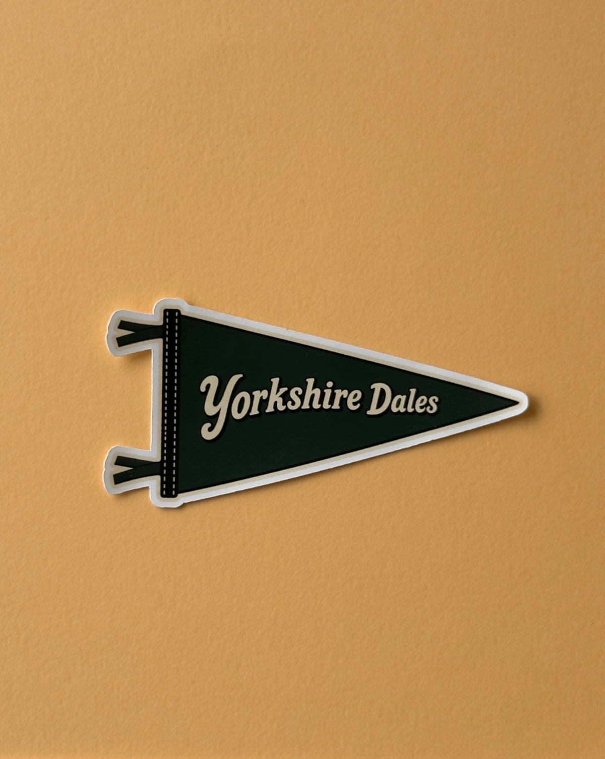 Yorkshire Dales Pennant Flag Sticker