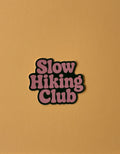 Slow Hiking Club Sticker