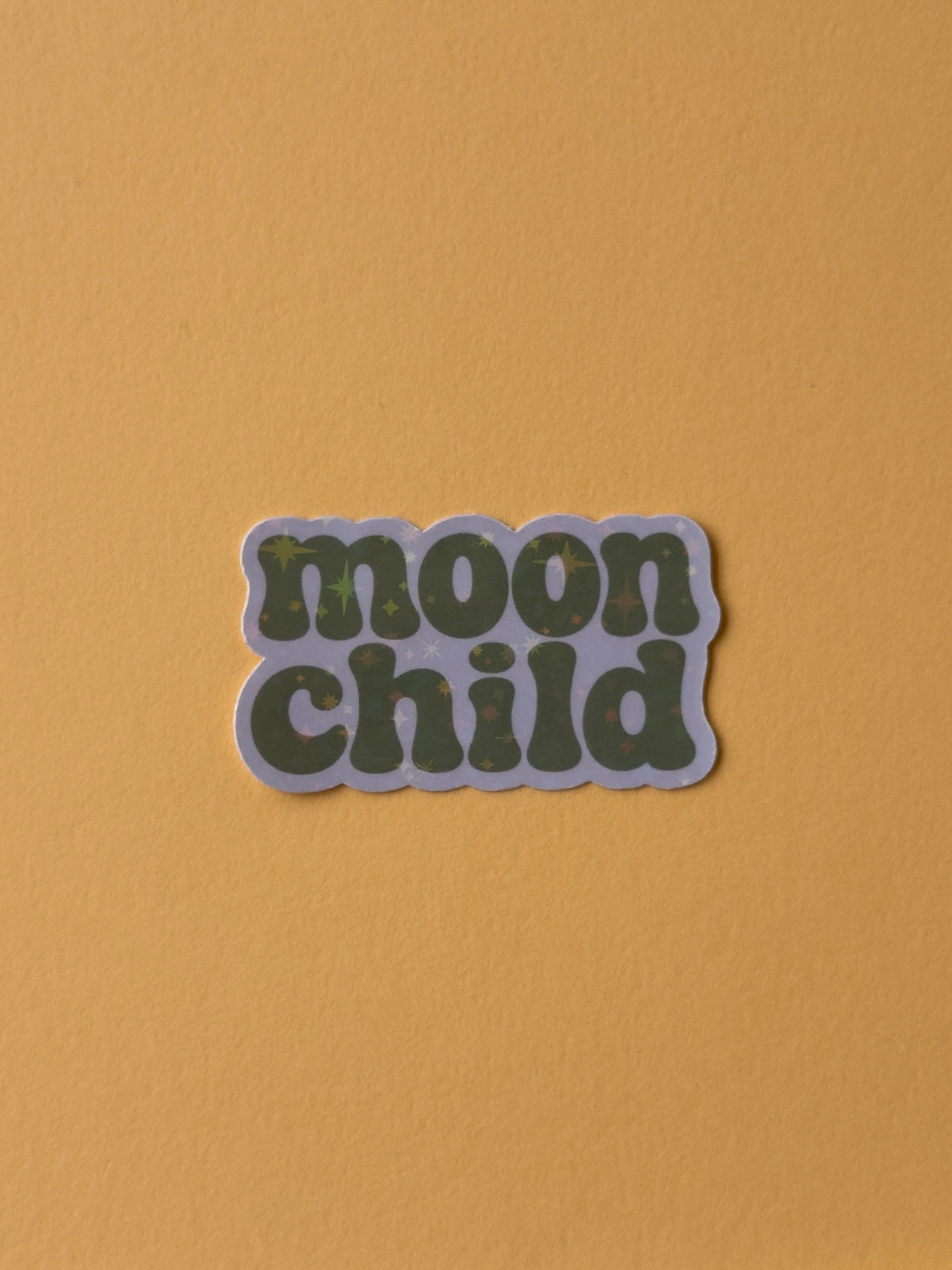 Moon Child Sparkle Sticker