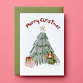 Cavalier King Charles Spaniel Christmas Card