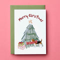 Beagle Christmas Card