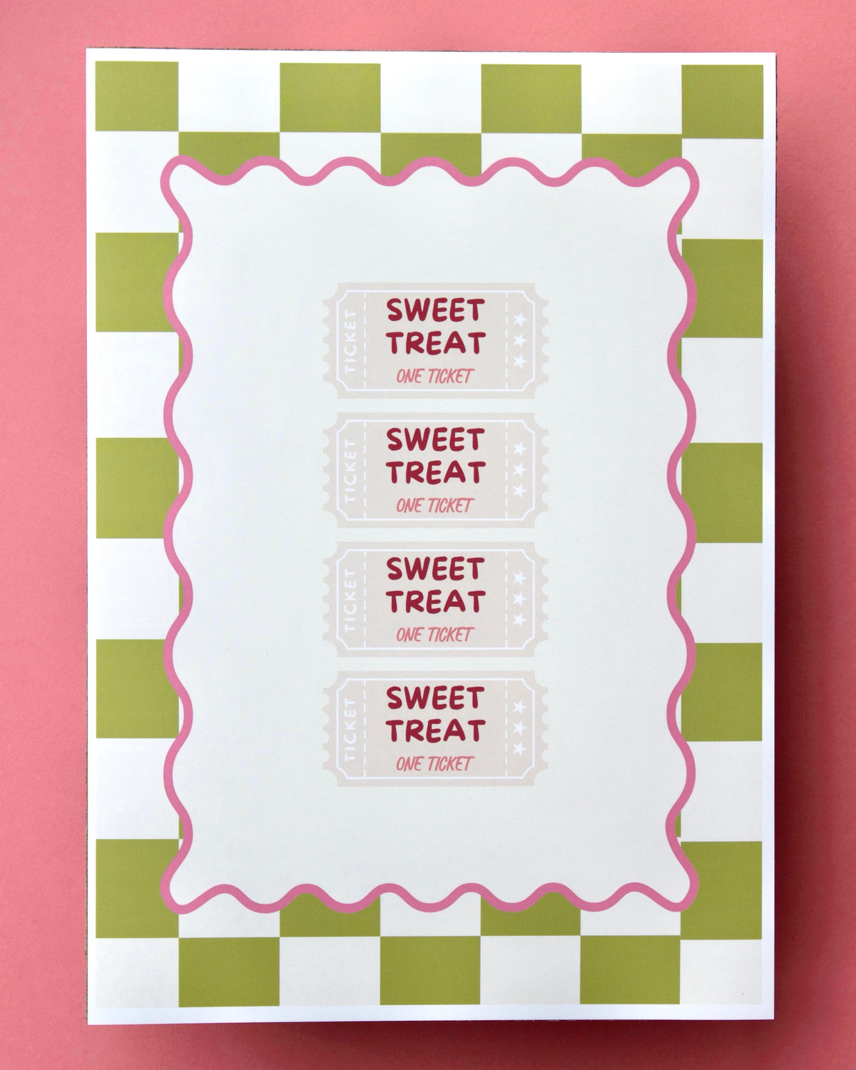 Sweet Treat Ticket Print