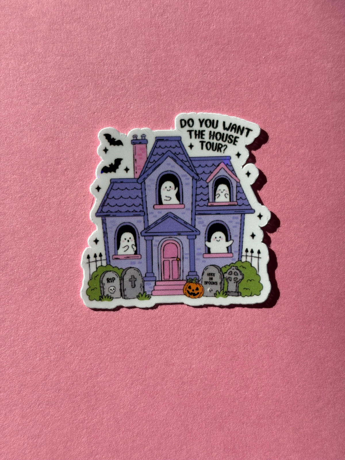 The Spooky Girl Sparkly Sticker Range