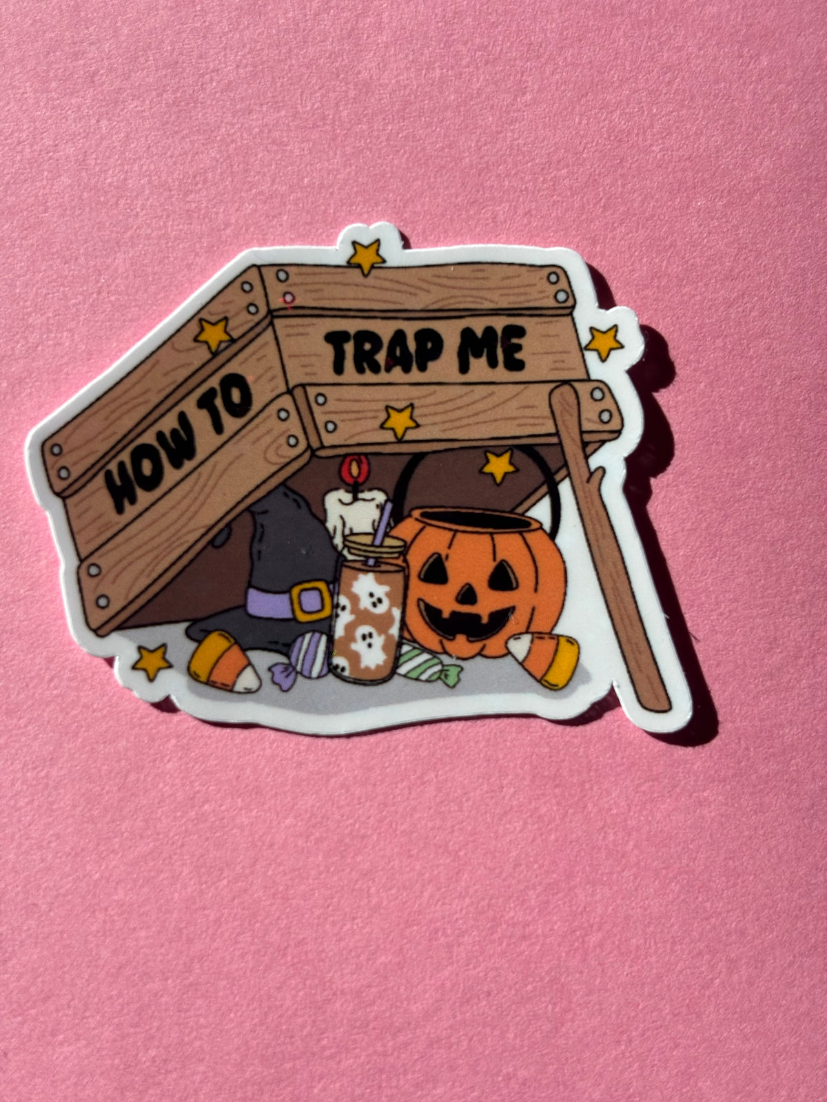 The Spooky Girl Sparkly Sticker Range