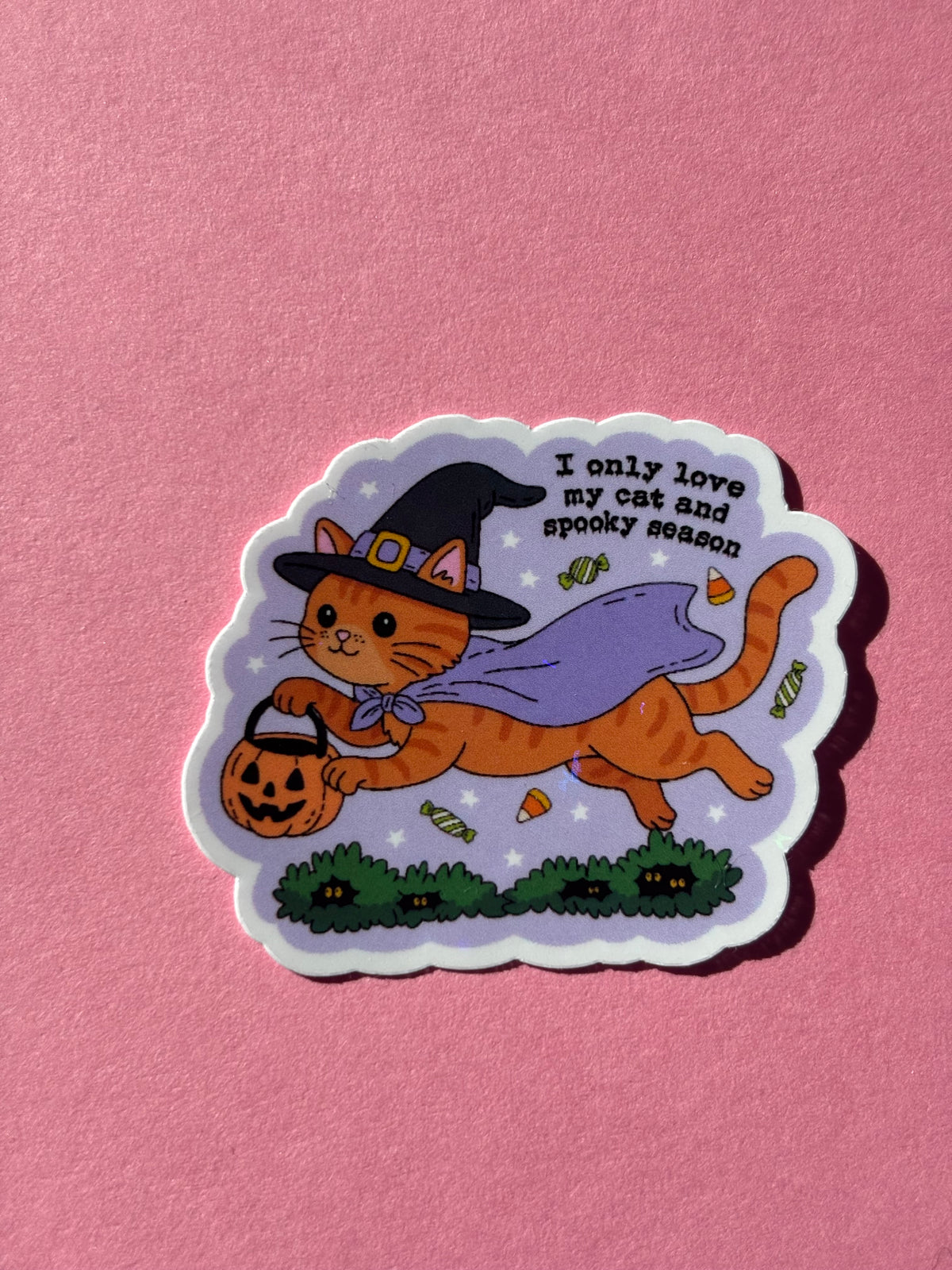The Spooky Girl Sparkly Sticker Range