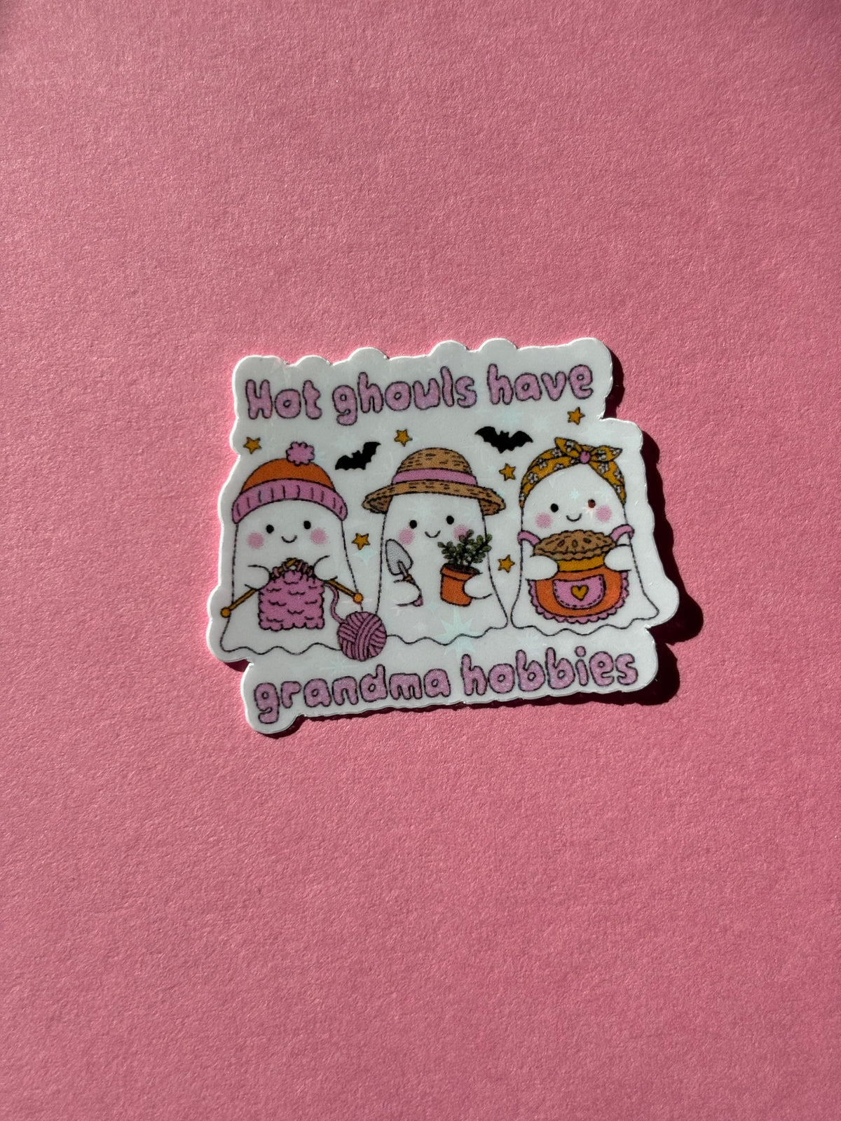 The Spooky Girl Sparkly Sticker Range