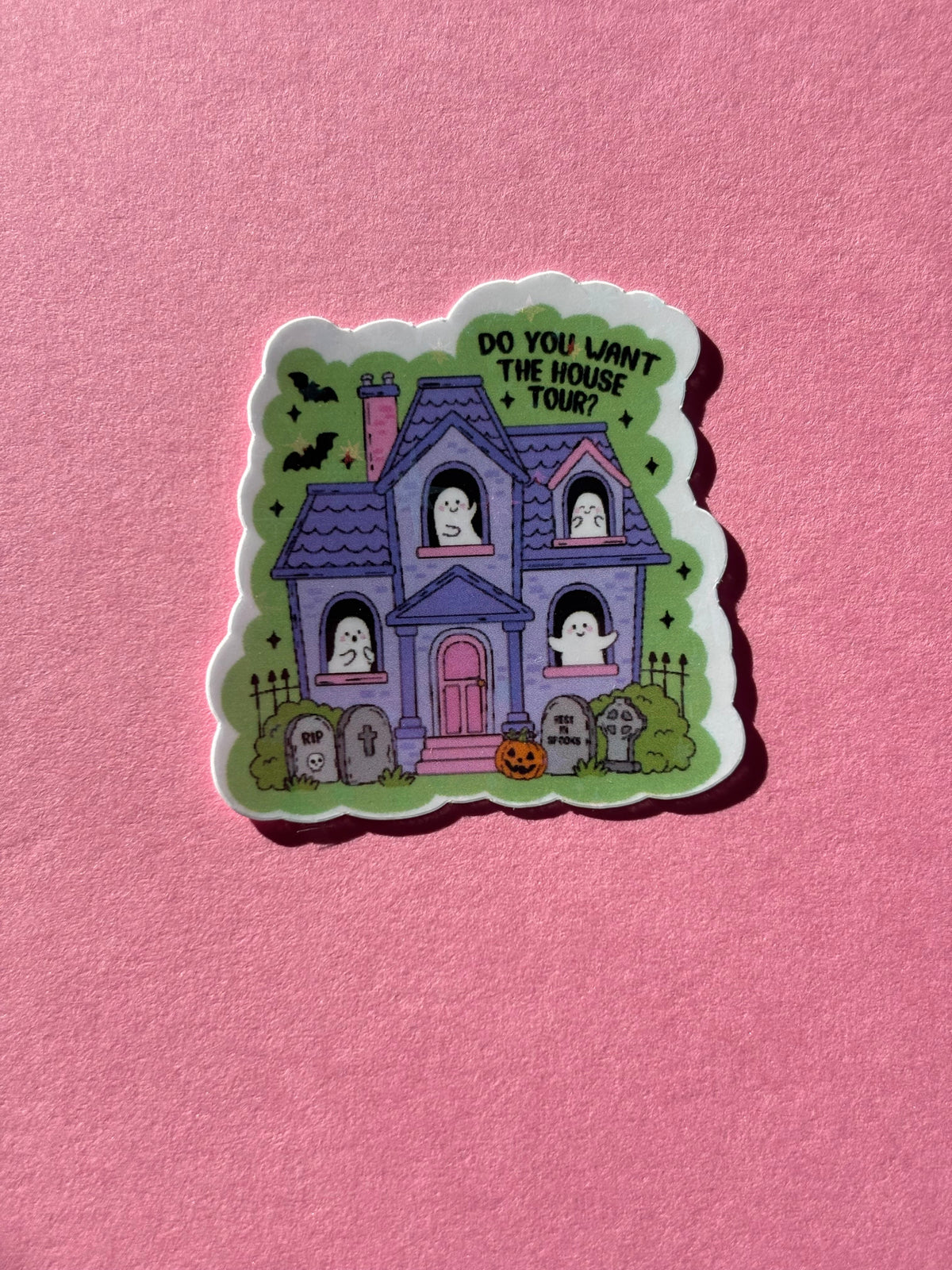 The Spooky Girl Sparkly Sticker Range