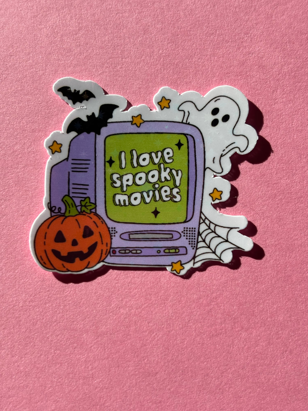 The Spooky Girl Sparkly Sticker Range