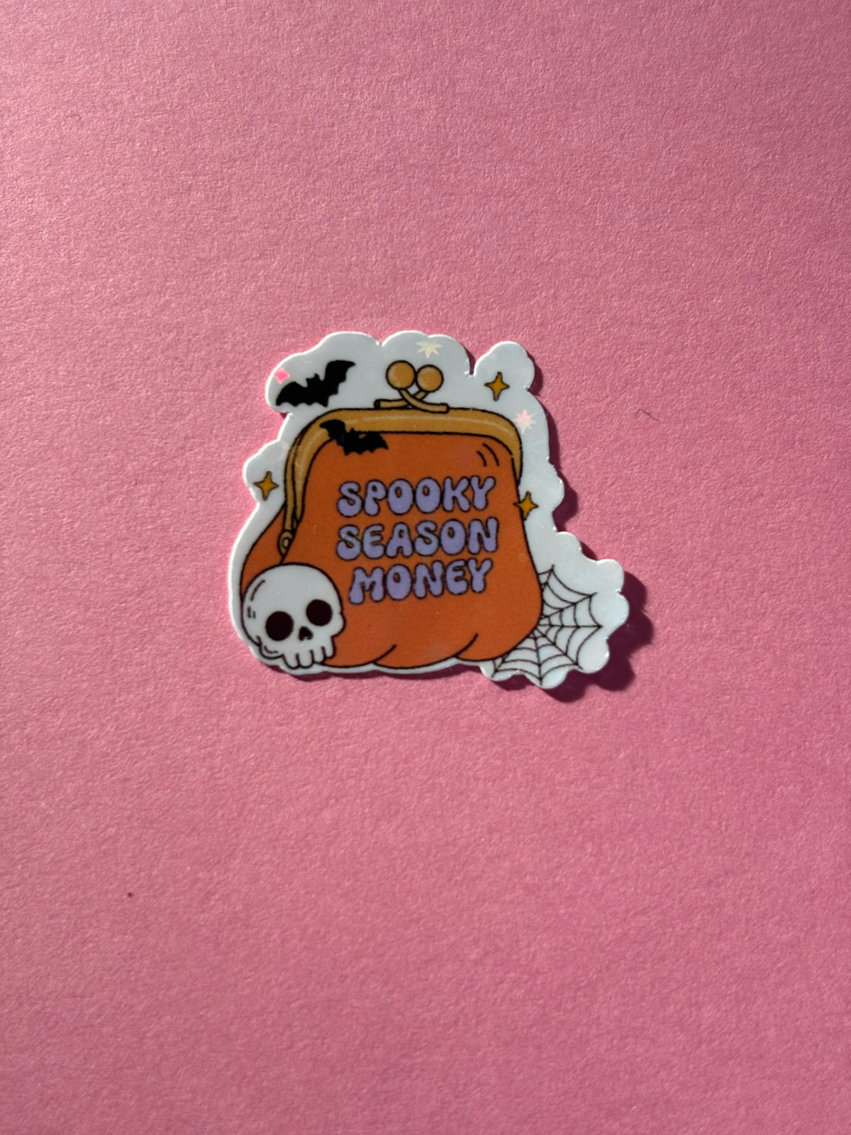 The Spooky Girl Sparkly Sticker Range
