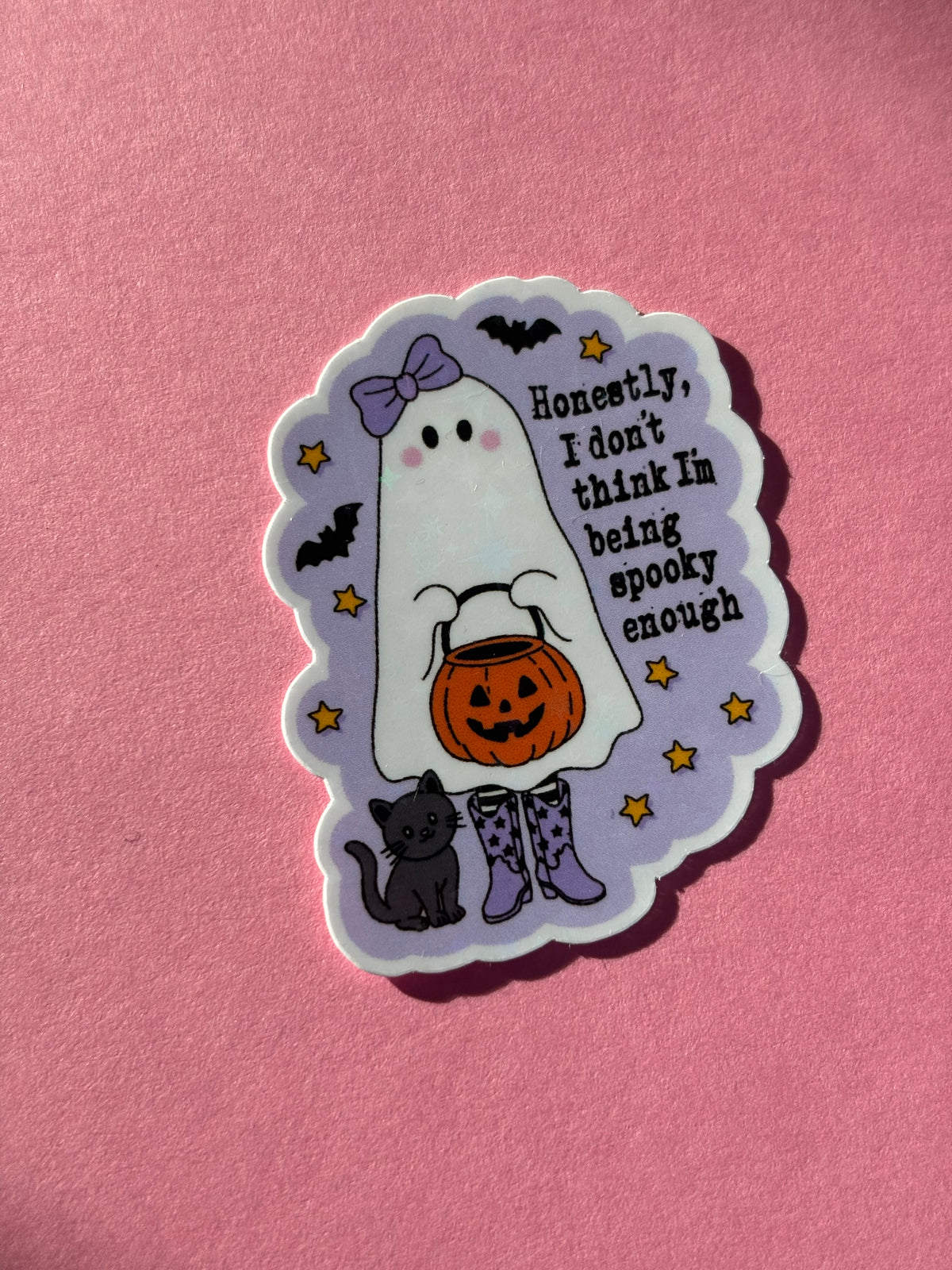 The Spooky Girl Sparkly Sticker Range