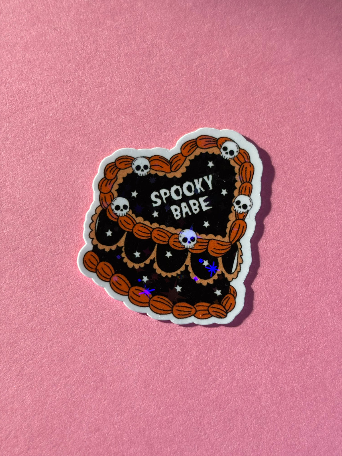 The Spooky Girl Sparkly Sticker Range