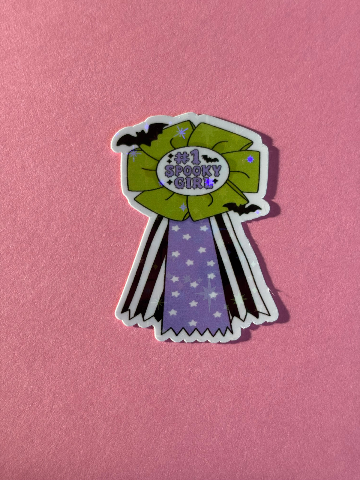The Spooky Girl Sparkly Sticker Range