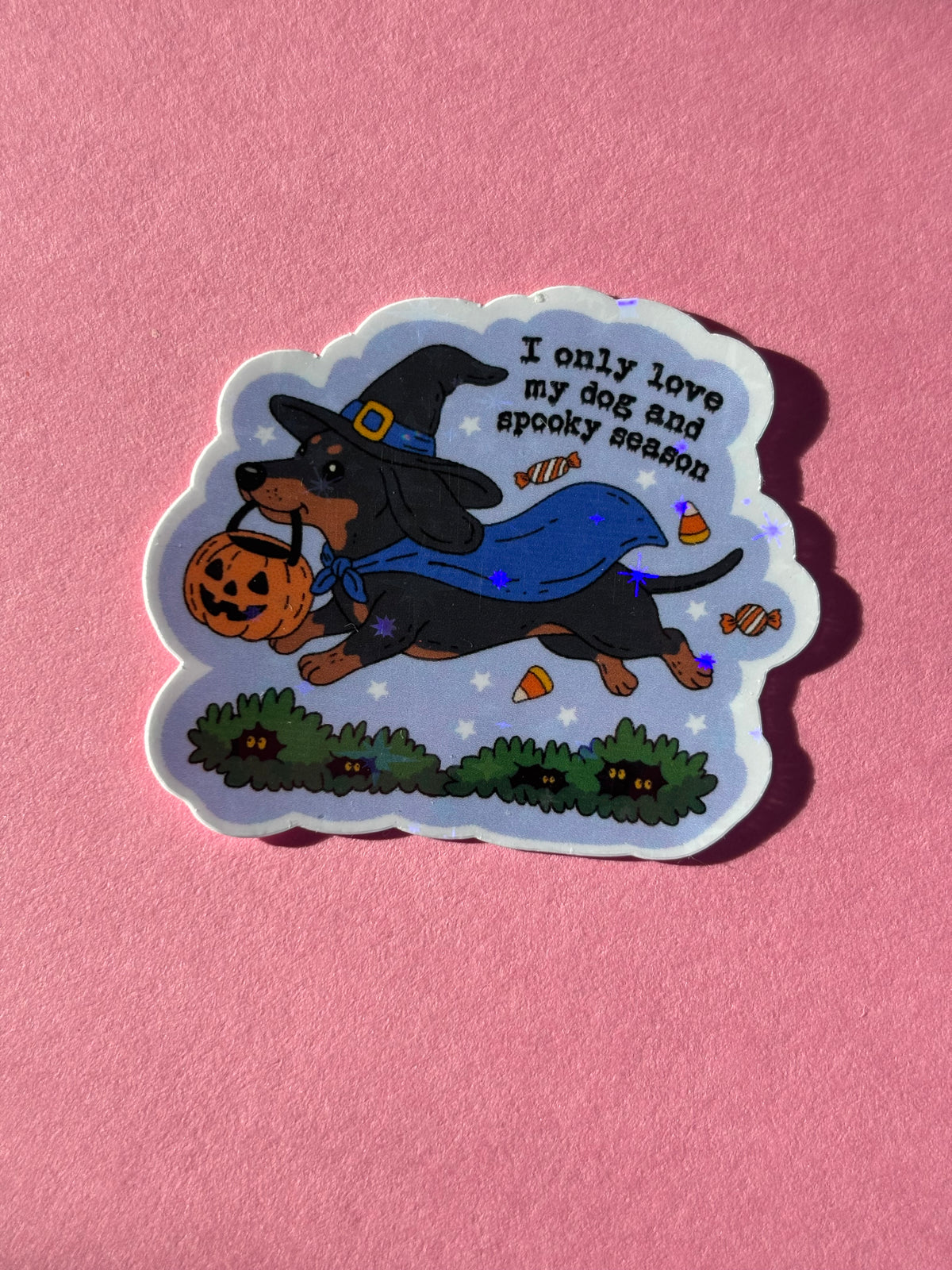 The Spooky Girl Sparkly Sticker Range
